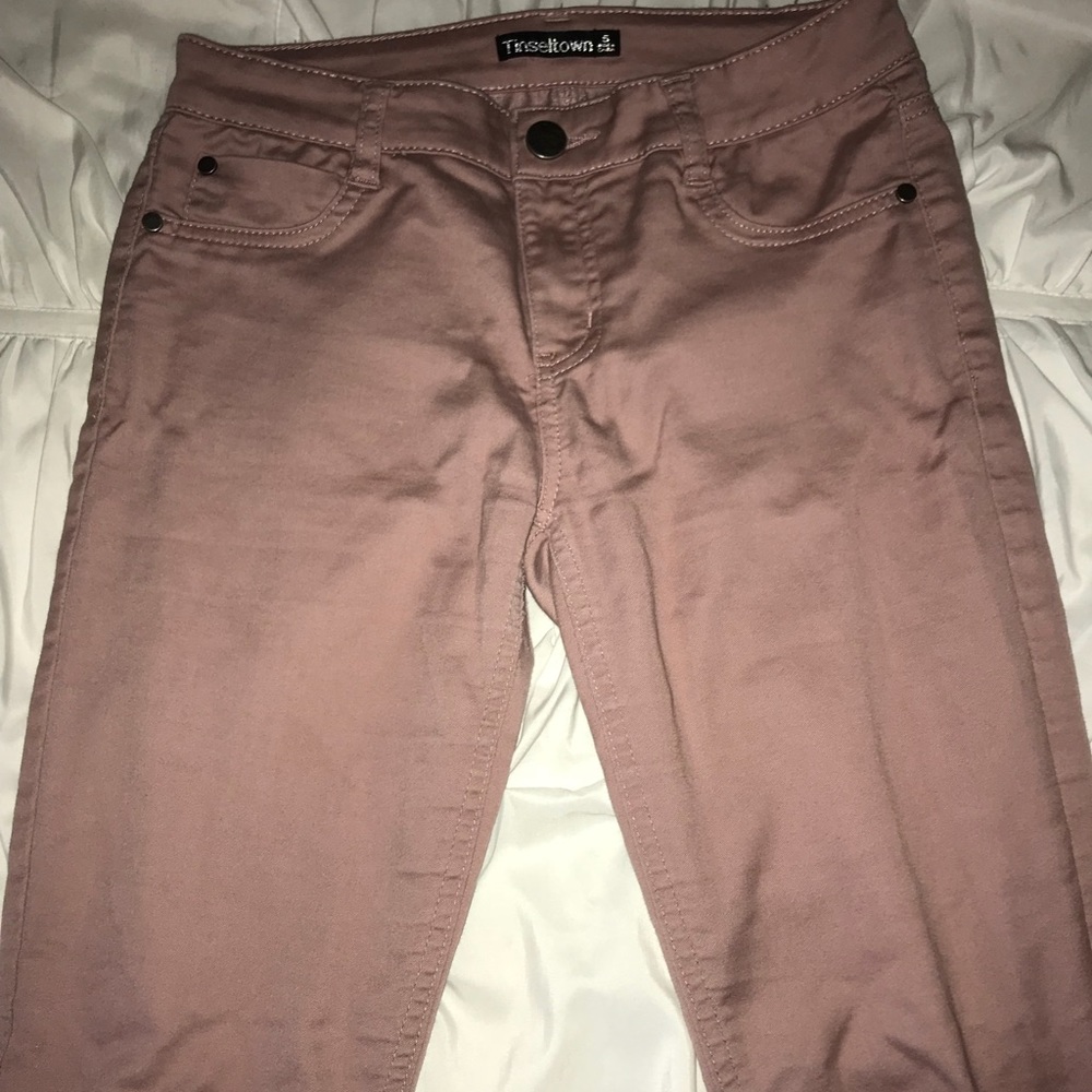 Rosy pink Skinny jeans
